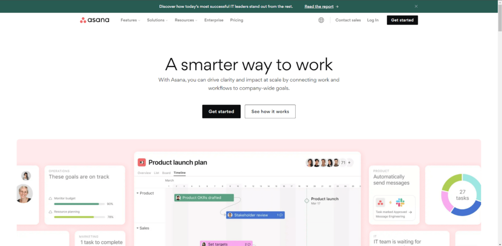 Asana the best project management software for digital agencies