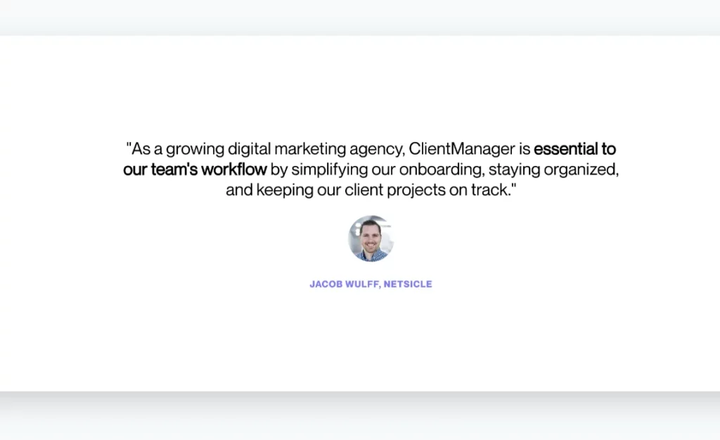 Review of the Client Manager by Jacob Wulff