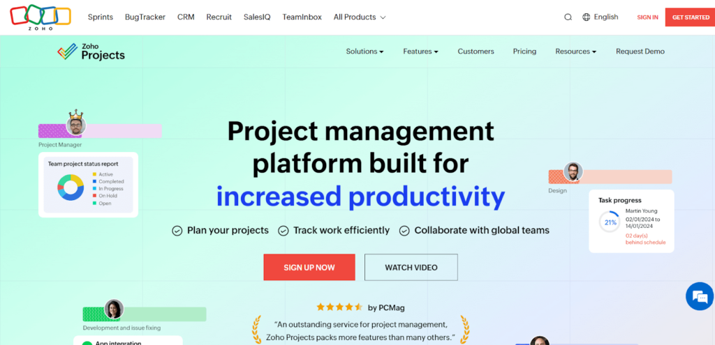 Zoho Projects