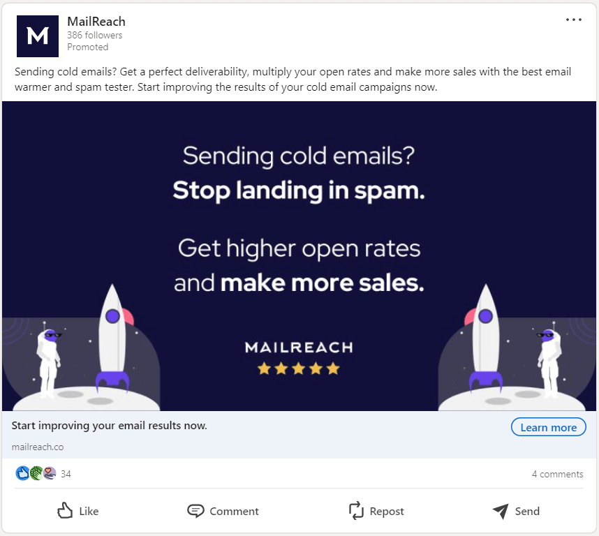 Linkedin Ads Example