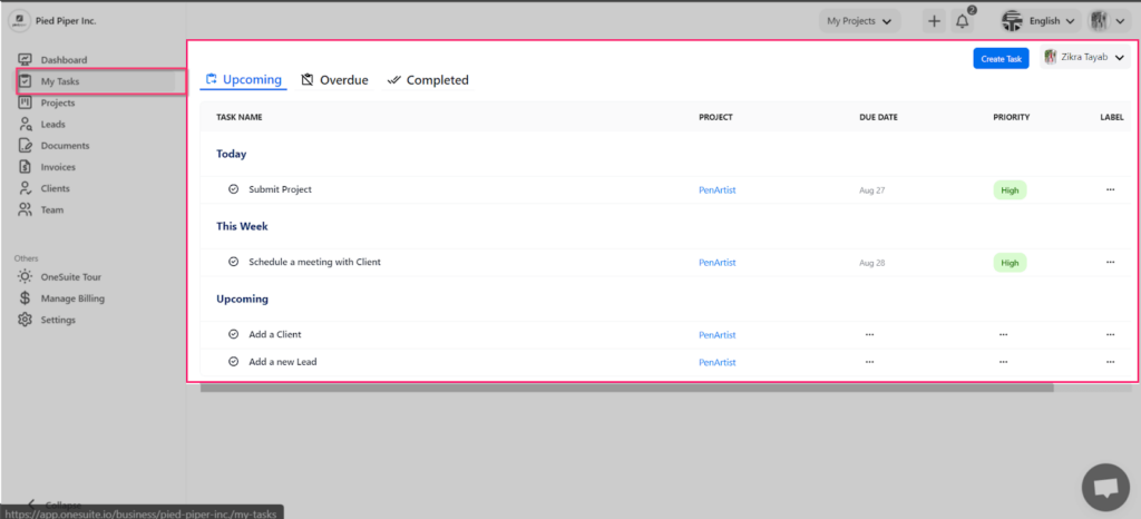 Project Scope Management by OneSuite