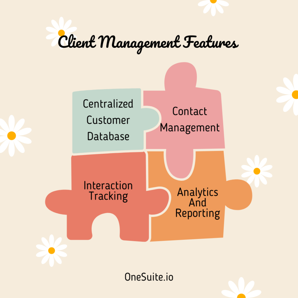 Client Management Features