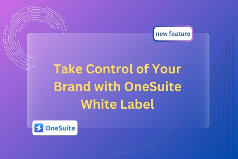 How to Set Up White Label Customization in OneSuite