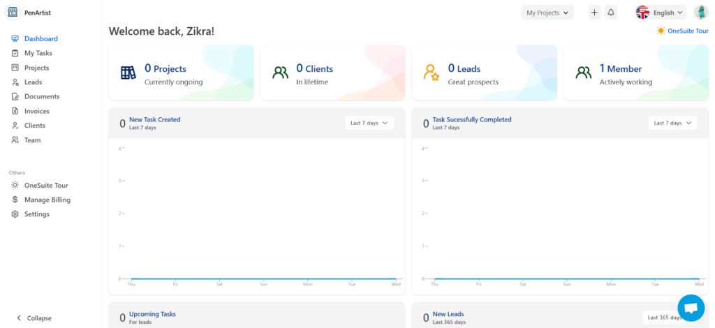 OneSuite Dashboard