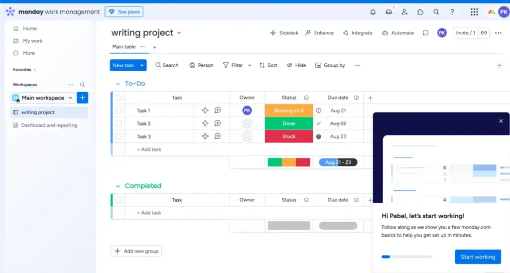 monday is the best alternative of hello bonsai