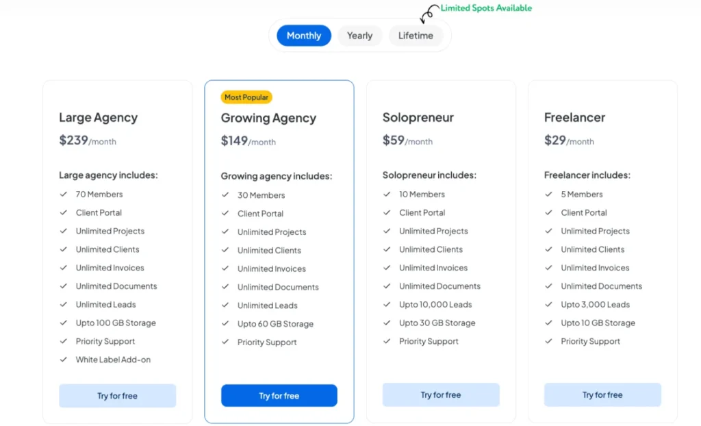 Onesuite Pricing