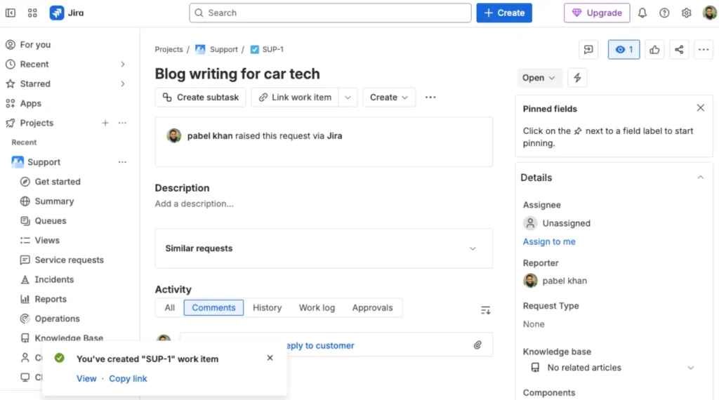 Jira is the best basecapm alternative