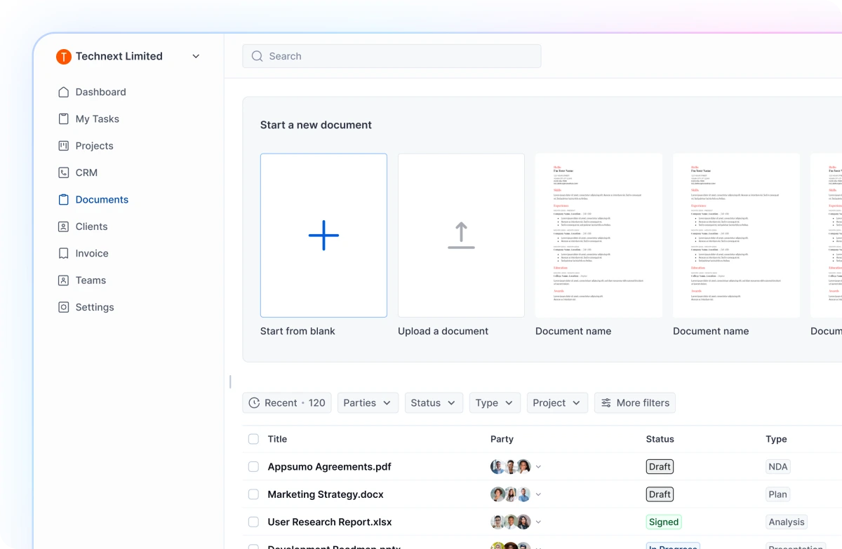Document Hub