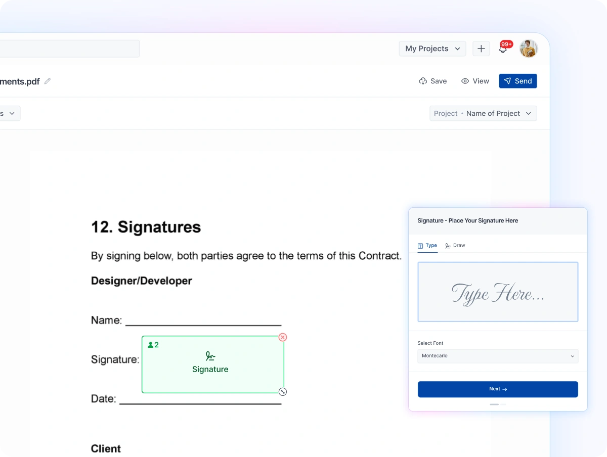Get Documents Signed Online