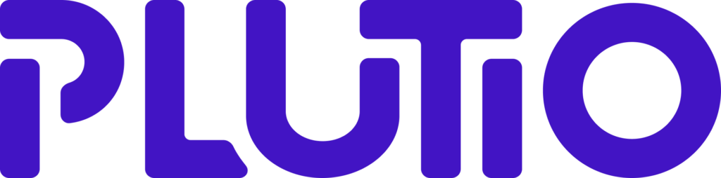 Plutio business management platform logo for freelancer and agency solutions