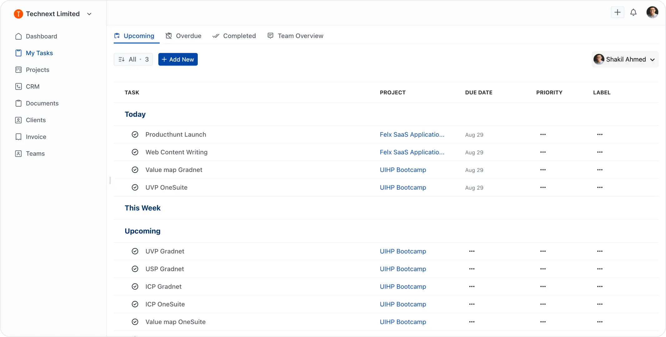 Task management software for agency team collaboration