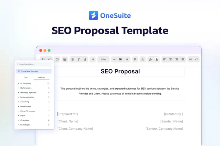 Free SEO Proposal Template in 2025