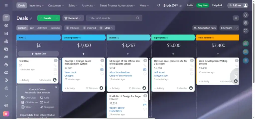 bitrix24 - Best Project Management with CRM