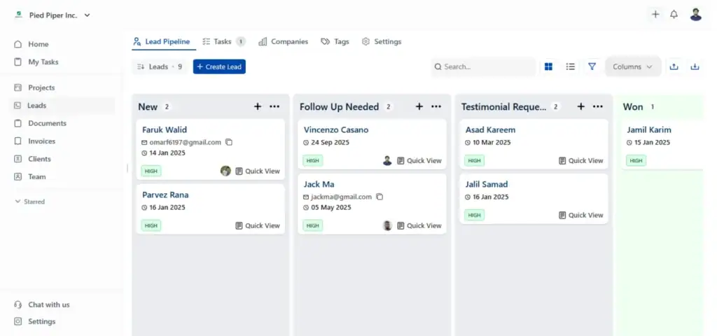 onesuite.io Best Project Management with CRM