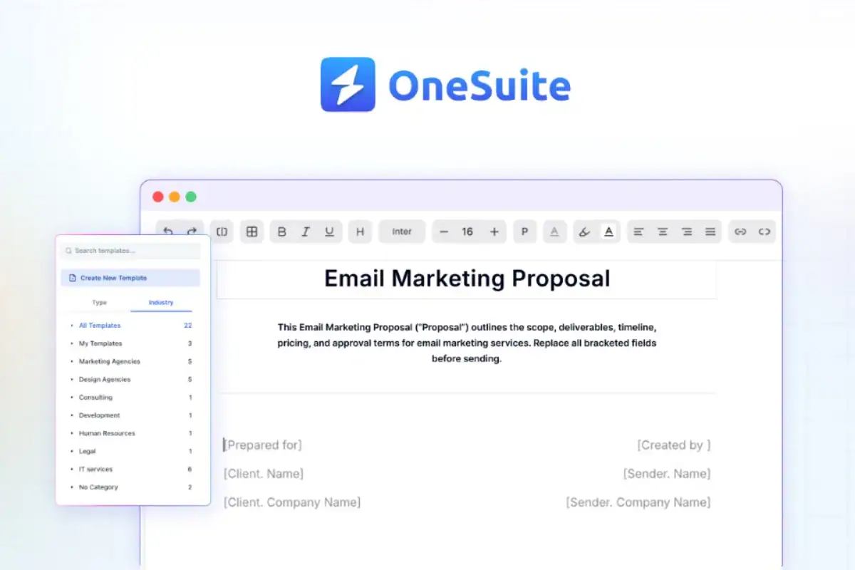 Free Email Marketing Proposal