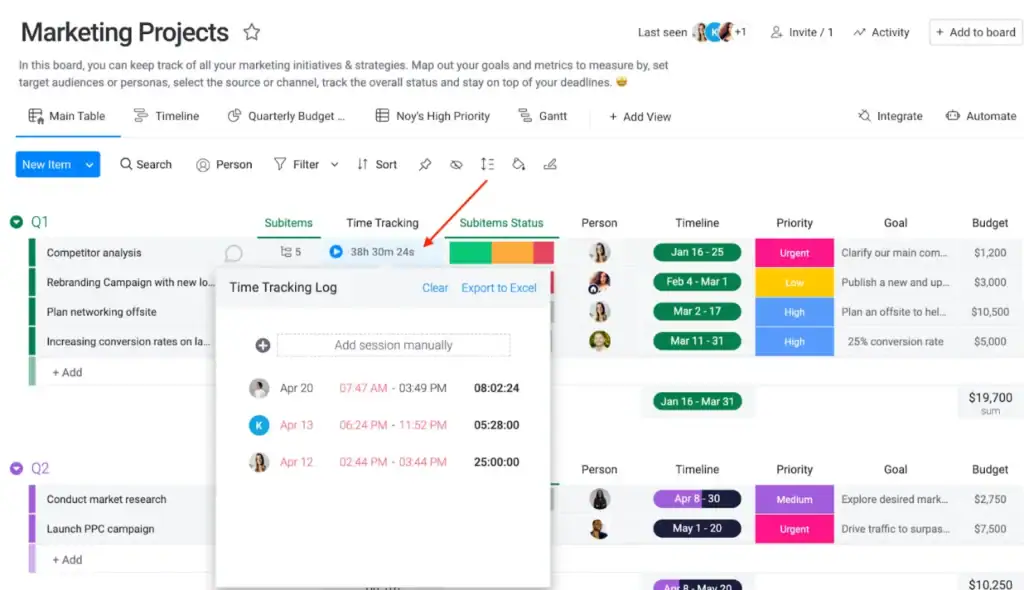 Monday is the best project scheduling software