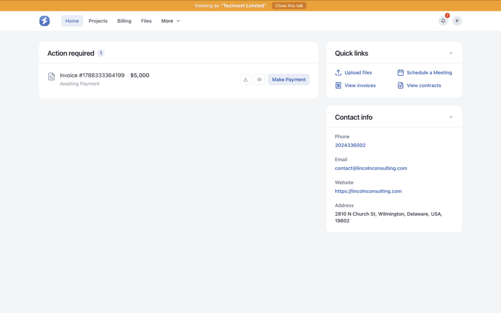 Onesuite is the premier SEO client management software.