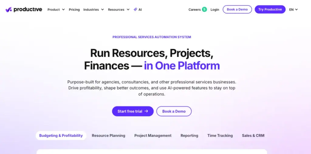 productive.io is the best seo client management software