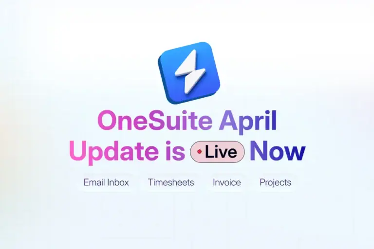 OneSuite April Update is Live Now