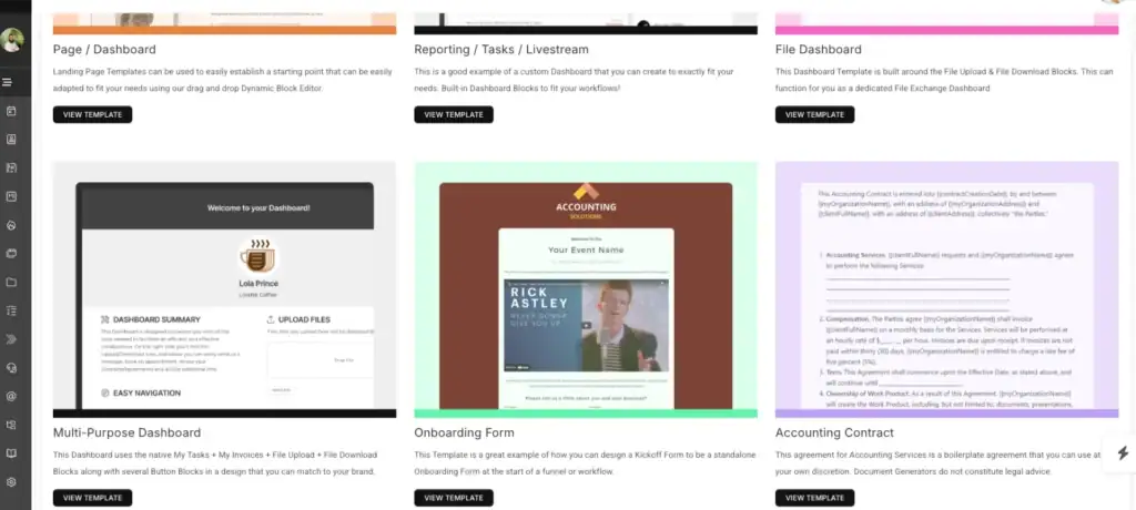 Suitedash is the best client portal software for lawyer firms