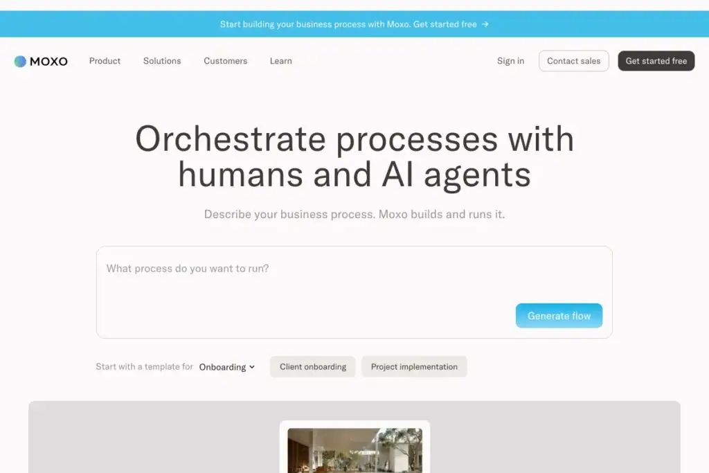 moxo is the best client portals for accountants