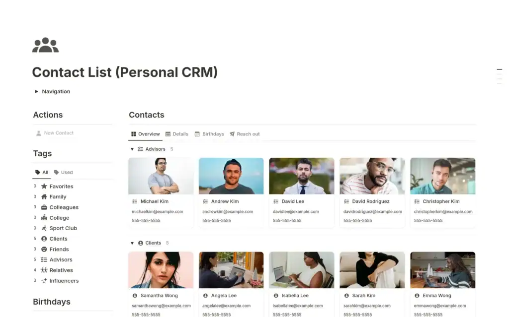 Notion — Best content management software for sales teams