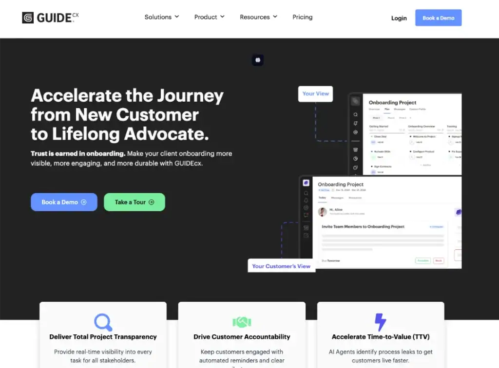 guidecx is the best onborading software